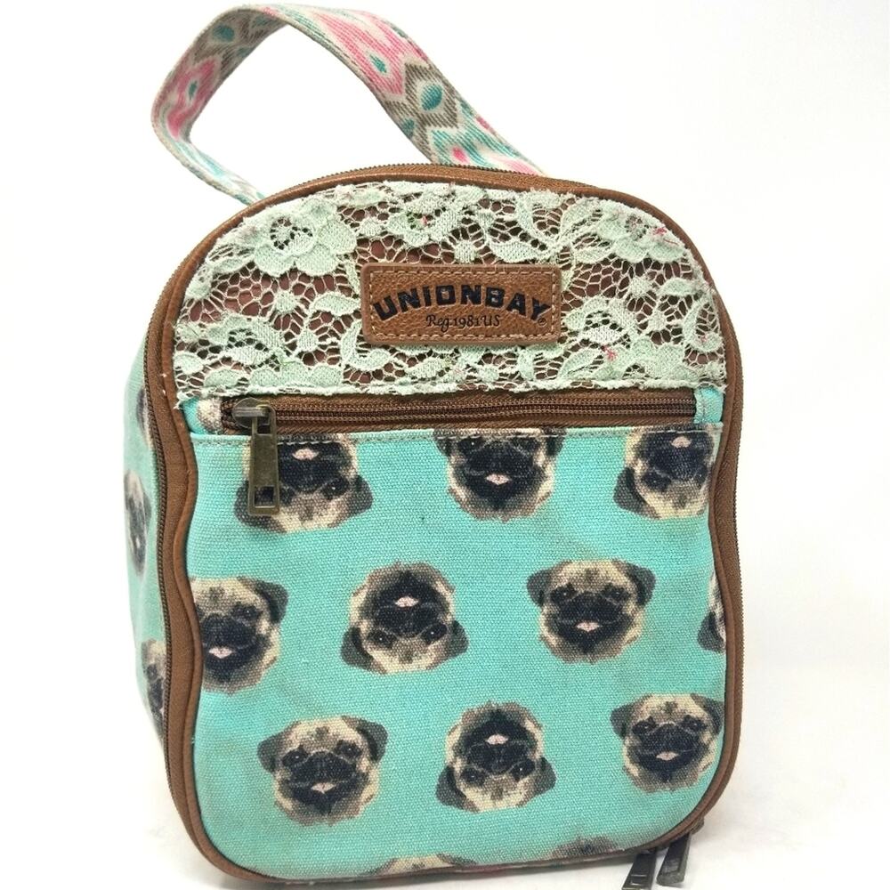 UnionBay Girl's Lunch Box Dog Design Girl's Lunch‎ Bag Student